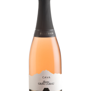 Afbeelding van de Grau i Grau Cava Brut Rosé Wijnfles