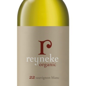 Afbeelding van de Reyneke Organic sauvignon blanc wijnfles